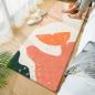 Preview: Großhandel B2B Teppich Bettvorleger aus Vlies Schlafzimmer Grapefruit Design